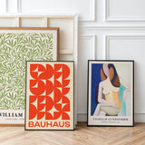 Bauhaus Plakat Orange 018