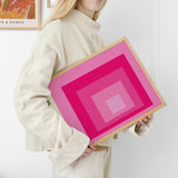 Bauhaus Plakat Pink 010