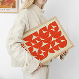 Bauhaus Plakat Orange 018