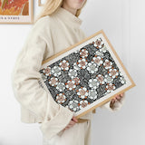 Watanabe Seitei Floral Pattern