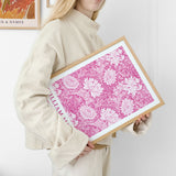William Morris Chrysanthemum (Pink Edit)