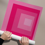 Bauhaus Plakat Pink 010