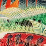 Close up af plakat med fisk