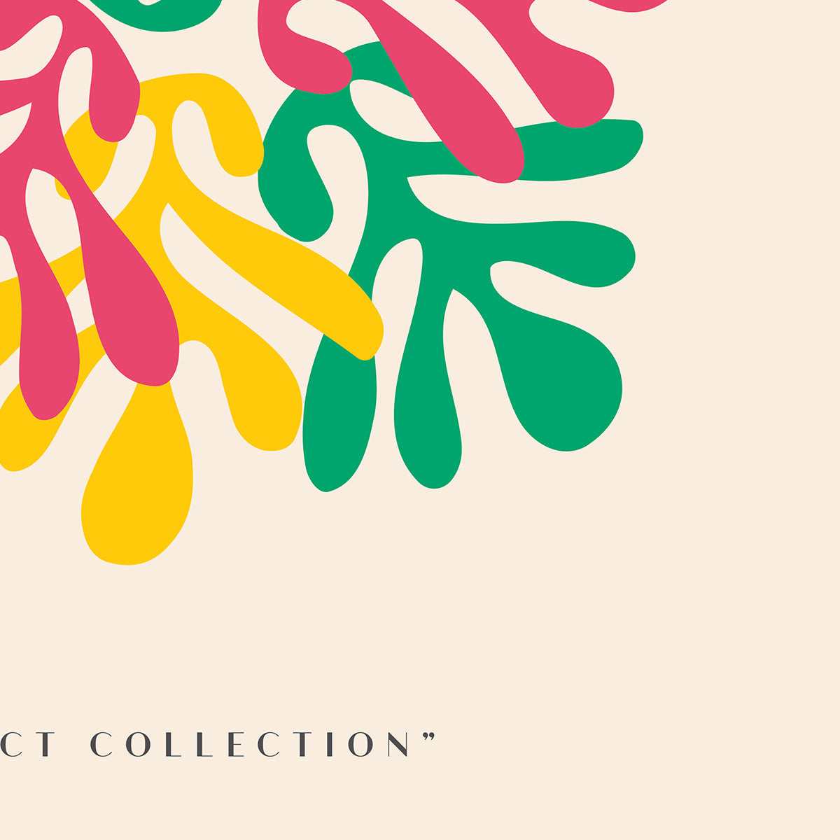 Close-up af Matisse Modern Gallery NO1 plakat