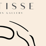 Close-up af Matisse Modern Gallery plakat